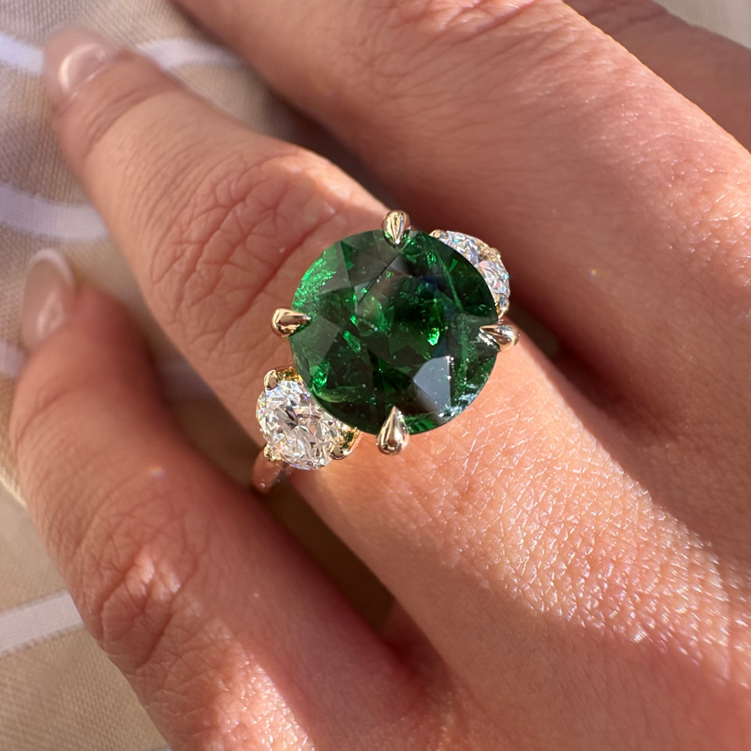 Emera Three Stone Engagement Ring - Armans Fine Jewellery