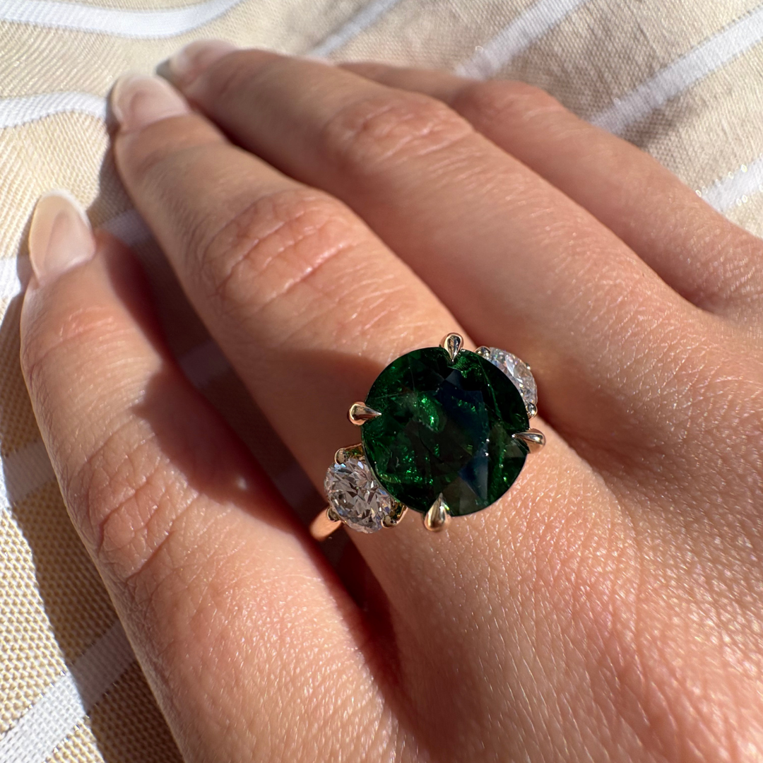 Emera Three Stone Engagement Ring - Armans Fine Jewellery