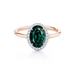 Emerald Kristina Engagement Ring - Armans Fine Jewellery