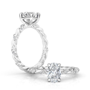 Entangled Lab Grown Engagement Ring - Armans Fine Jewellery