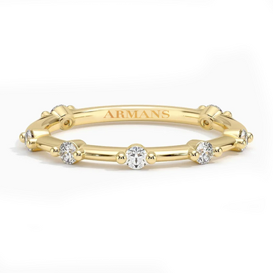 Evelyn Diamond Wedding Band - Armans Fine Jewellery