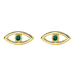 Evil Eye Bezel Studs - Armans Fine Jewellery