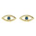 Evil Eye Bezel Studs - Armans Fine Jewellery