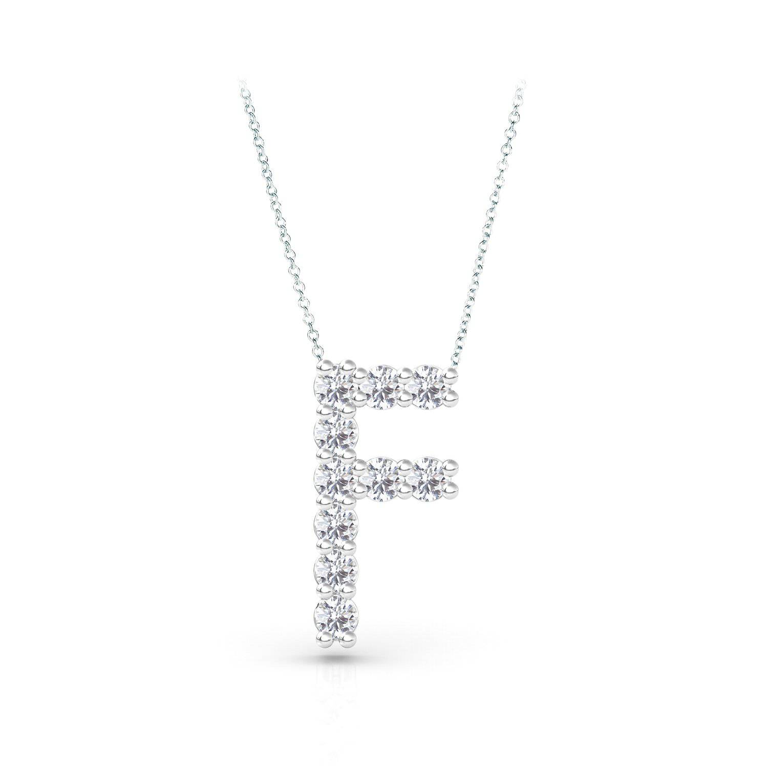 Diamond Initial Pendant - Armans Fine Jewellery