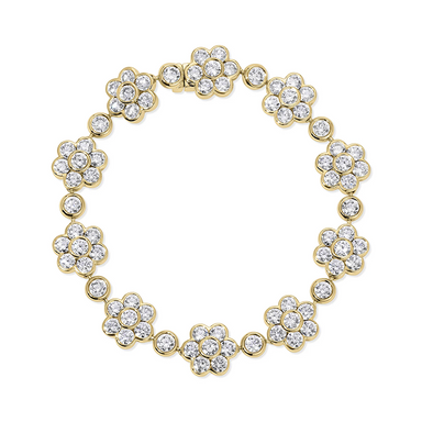 Diamond Bloom Bracelet - Armans Fine Jewellery
