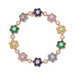 Rainbow Bloom Sapphire Bracelet - Armans Fine Jewellery