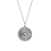 Fluted Evil Eye Disc Necklace - Armans Fine Jewellery