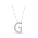 Diamond Initial Pendant - Armans Fine Jewellery