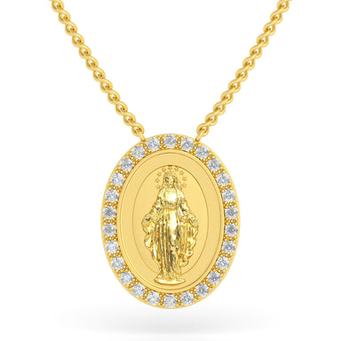 Mother Mary Pendant - Armans Fine Jewellery