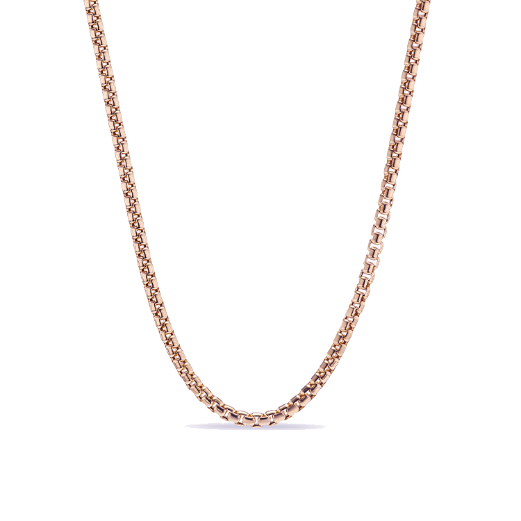 Gold Square Link Chain - Armans Fine Jewellery