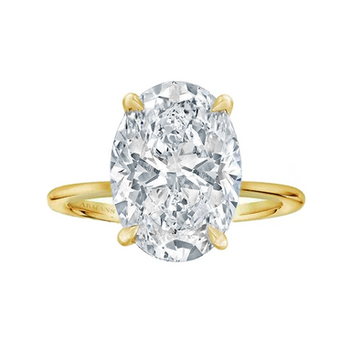 Golden Eternity Lab Grown Engagement Ring - Armans Fine Jewellery