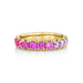 Gradient Pink Sapphire Pavé Band - Armans Fine Jewellery