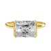 Half Bezel Anastasia Lab Grown Engagement Ring - Armans Fine Jewellery