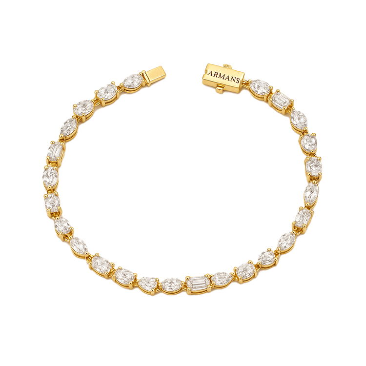 Harmony Mixed Diamond Tennis Bracelet - Armans Fine Jewellery