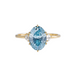 Harper Blue Sapphire Engagement Ring - Armans Fine Jewellery