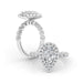 Heaven's Tear Lab Grown Engagement Ring - Armans Fine Jewellery