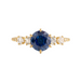 Heavenly Blue Sapphire Diamond Ring - Armans Fine Jewellery