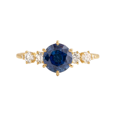 Heavenly Blue Sapphire Diamond Ring - Armans Fine Jewellery
