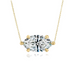 Horizontal Marquise Solitaire Lab Grown Diamond Necklace - Armans Fine Jewellery