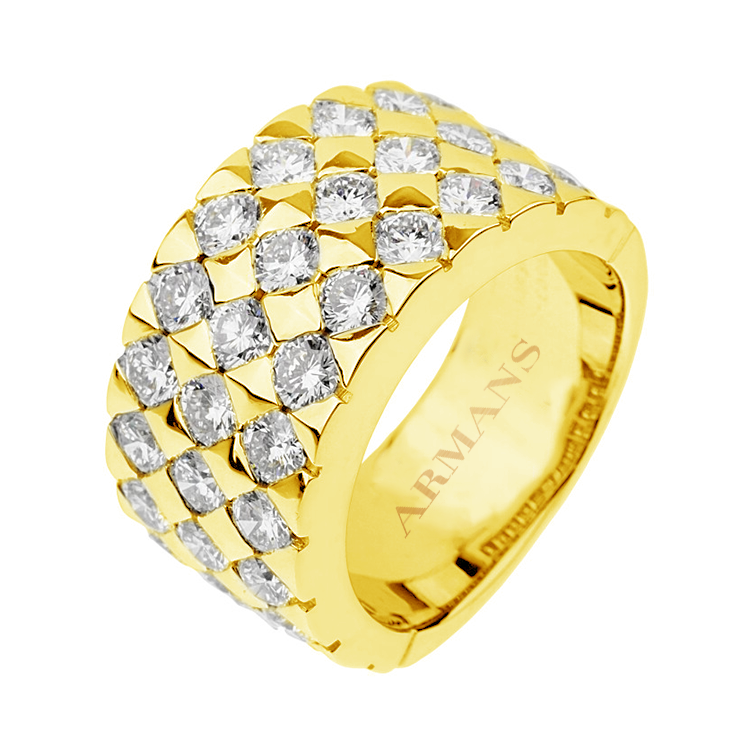 Imperial Mens Diamond Wedding Band - Armans Fine Jewellery