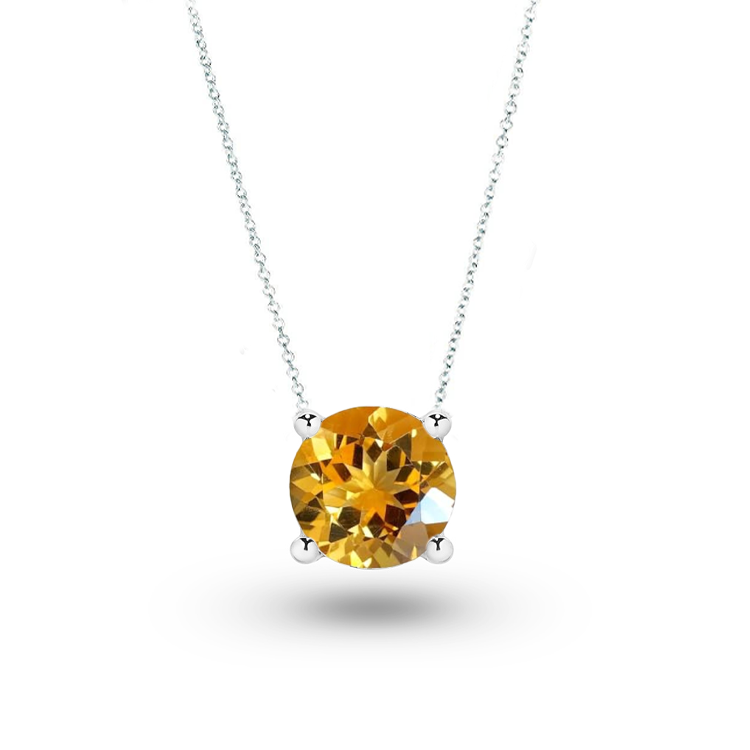 Infinite Round Gemstone Necklace - Armans Fine Jewellery