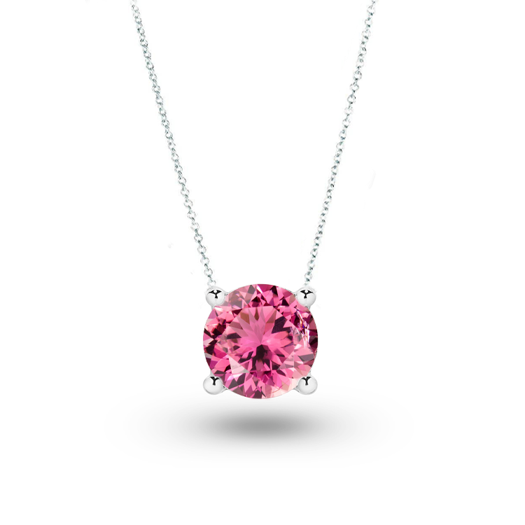 Infinite Round Gemstone Necklace - Armans Fine Jewellery
