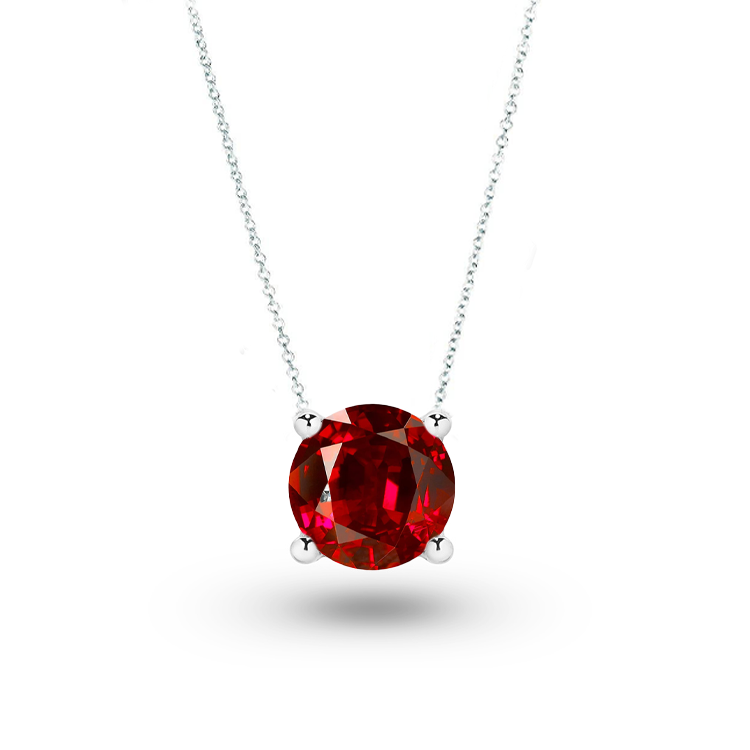 Infinite Round Gemstone Necklace - Armans Fine Jewellery