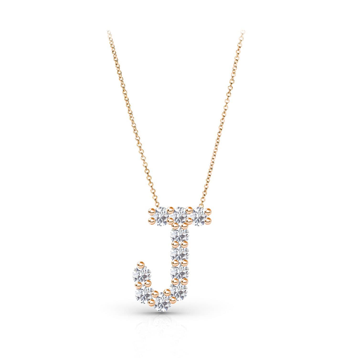 Diamond Initial Pendant - Armans Fine Jewellery