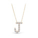 Diamond Initial Pendant - Armans Fine Jewellery