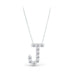 Diamond Initial Pendant - Armans Fine Jewellery