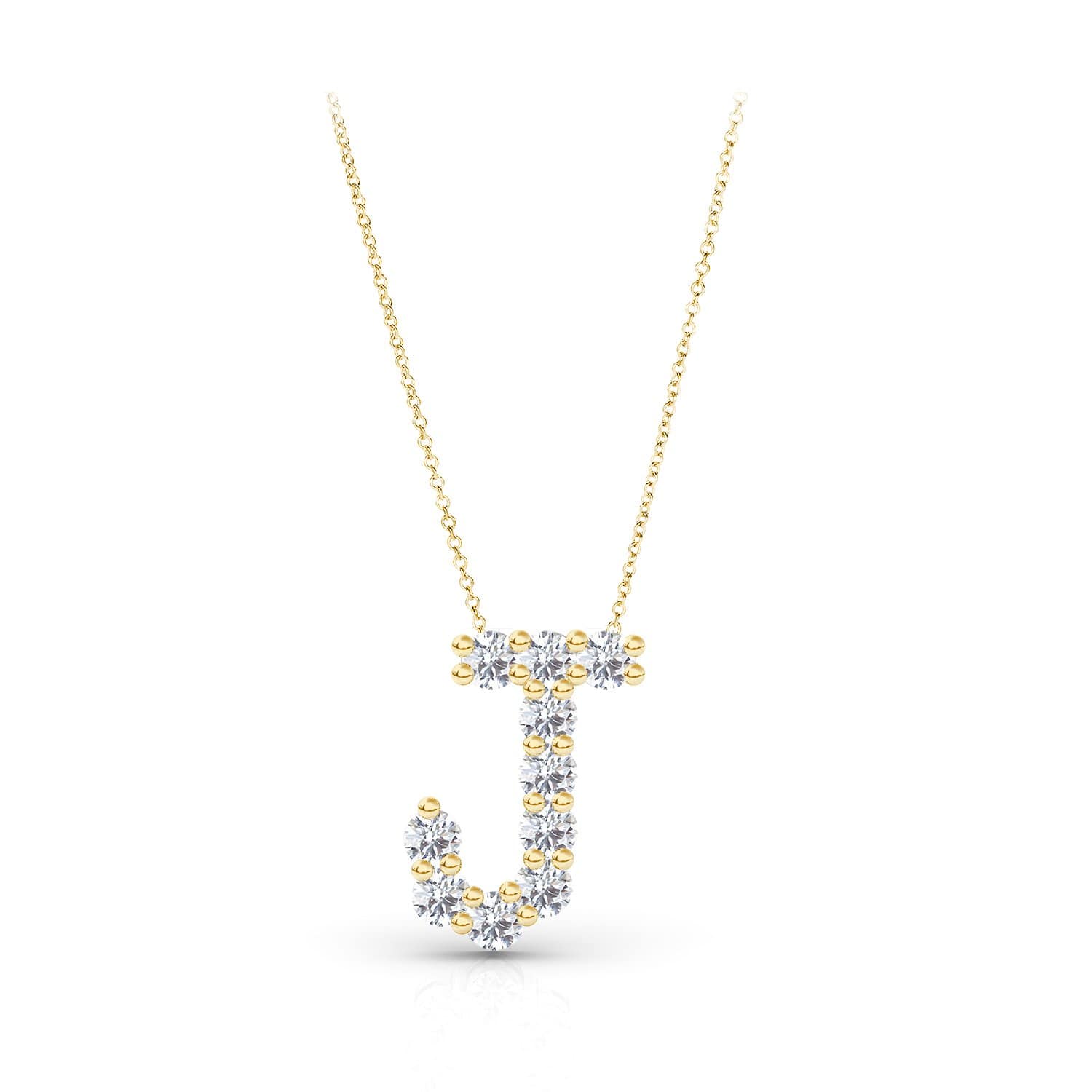 Diamond Initial Pendant - Armans Fine Jewellery