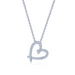 Jasmine Diamond Heart Necklace - Armans Fine Jewellery