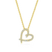 Jasmine Diamond Heart Necklace - Armans Fine Jewellery