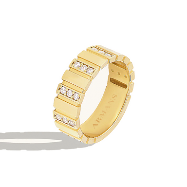 Josie Fluted Diamond Eternity Band - Armans Fine Jewellery
