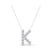 Diamond Initial Pendant - Armans Fine Jewellery