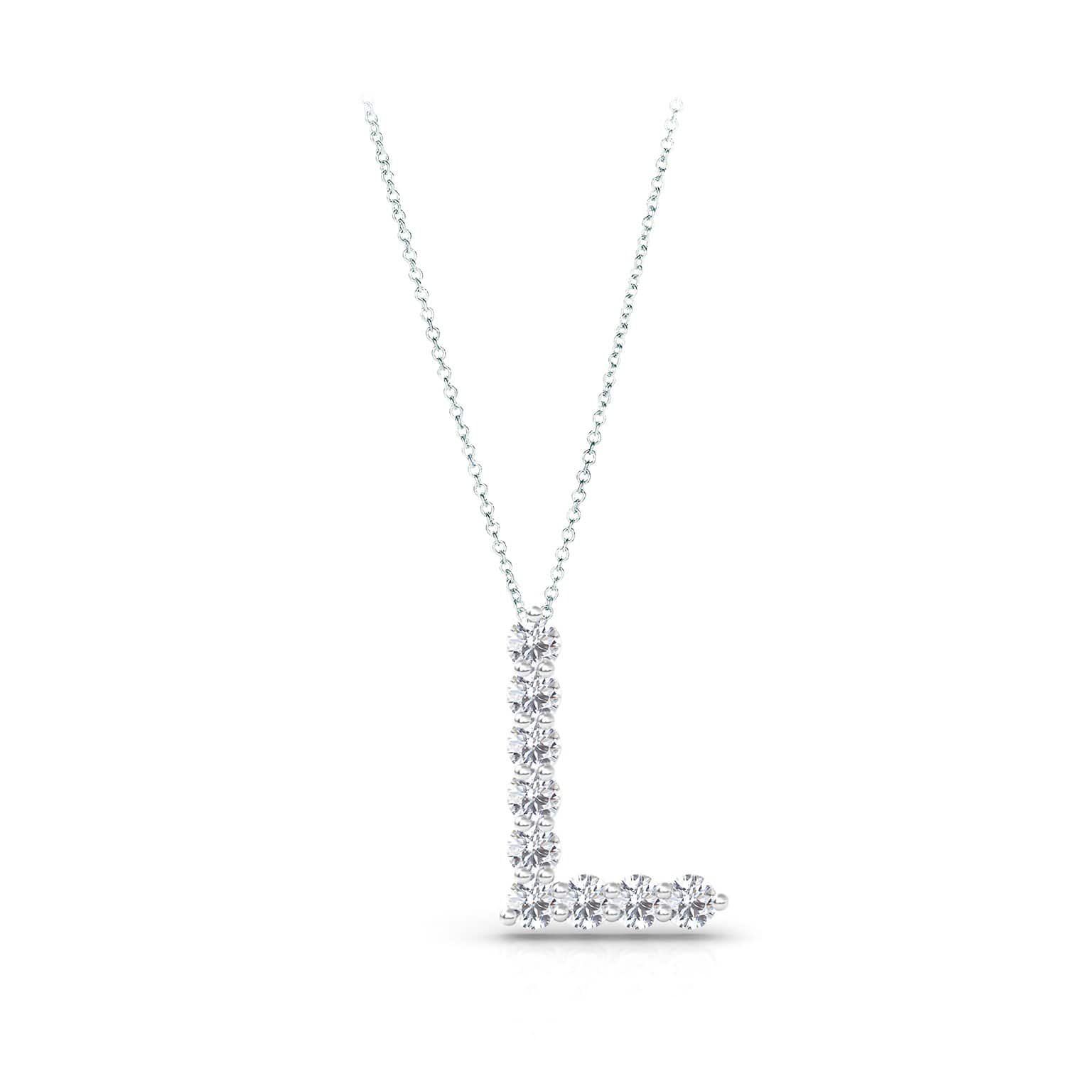 Diamond Initial Pendant - Armans Fine Jewellery