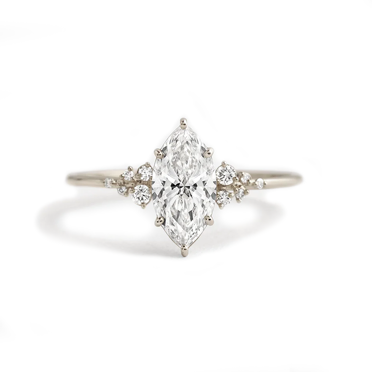 Diamond Frost Lab Grown Engagement Ring - Armans Fine Jewellery