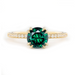 Lana Green Emerald Engagement Ring - Armans Fine Jewellery