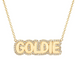 Bubble Letter Diamond Name Necklace - Armans Fine Jewellery