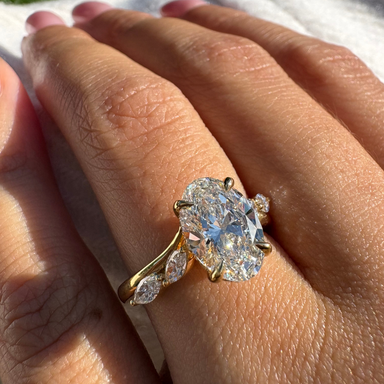 Lena Oval Marquise Wrap Ring - Armans Fine Jewellery