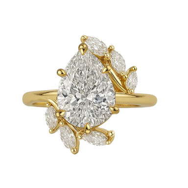 Liana Vine Lab Grown Diamond Engagement Ring - Armans Fine Jewellery