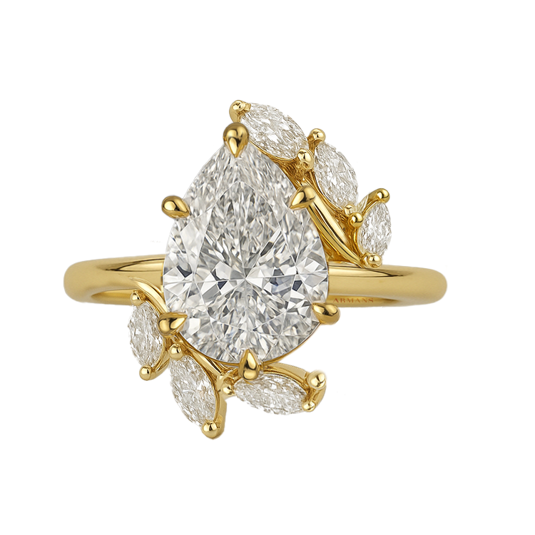 Liana Vine Lab Grown Diamond Engagement Ring - Armans Fine Jewellery