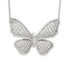 Long Winged Diamond Butterfly Necklace - Armans Fine Jewellery