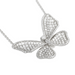 Long Winged Diamond Butterfly Necklace - Armans Fine Jewellery