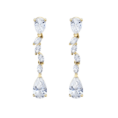 Lordie Diamond Drop Earrings - Armans Fine Jewellery