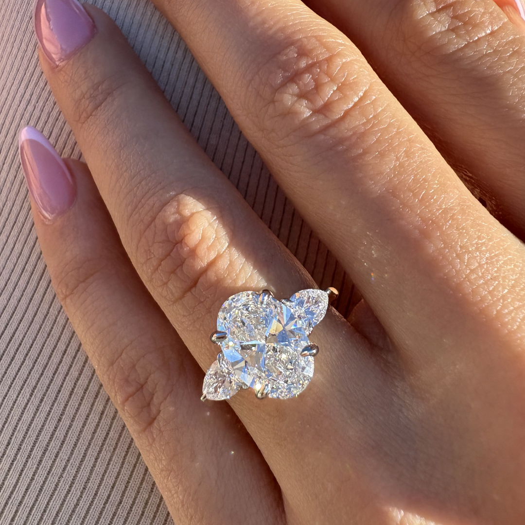 Lydia Lab Grown Engagement Ring