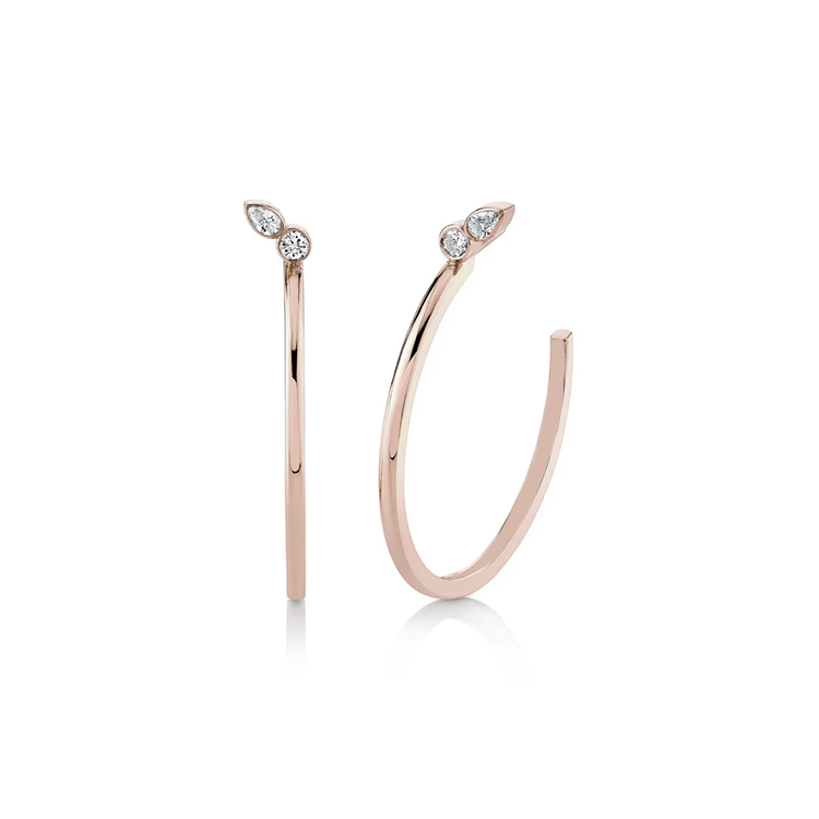 Madeline Hoop Earrings - Armans Fine Jewellery