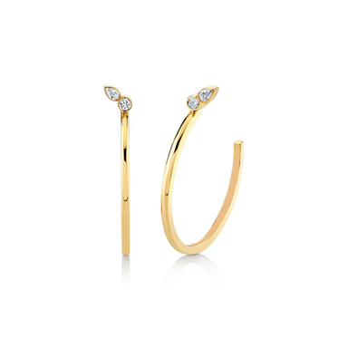 Madeline Hoop Earrings - Armans Fine Jewellery