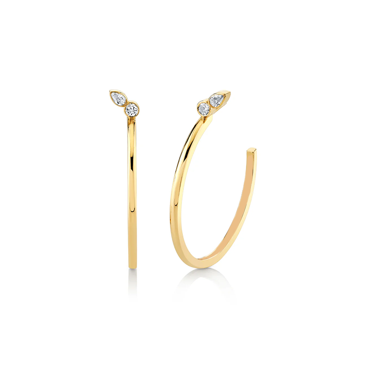 Madeline Hoop Earrings - Armans Fine Jewellery