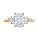 Malva Radiant Five Stone Engagement Ring - Armans Fine Jewellery